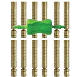 Easton Inserts HIT Brass W/ Insert Tool 75 To 50 Grains 12pk RPS 8-32 Fits FMJ Arrows X 5mm 915158